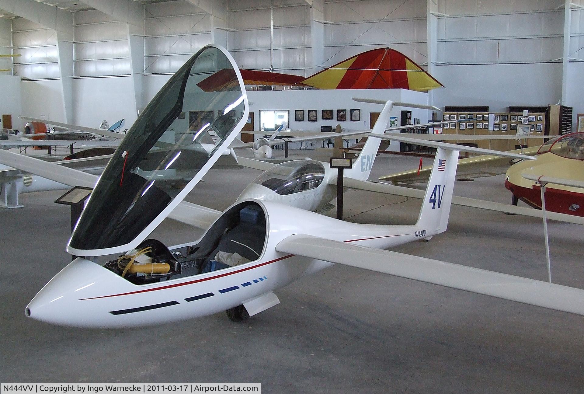 N444VV, 1995 Advanced Soaring Concepts American Falcon C/N 04, Bucher American Falcon at the Southwest Soaring Museum, Moriarty, NM