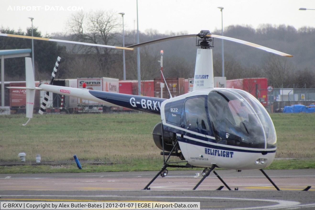 G-BRXV, 1989 Robinson R22 Beta C/N 1246, 