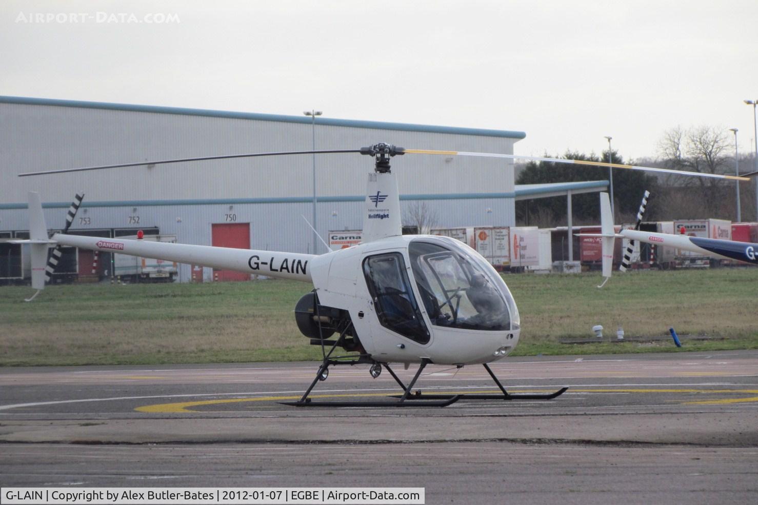 G-LAIN, 1991 Robinson R22 Beta C/N 1992, 