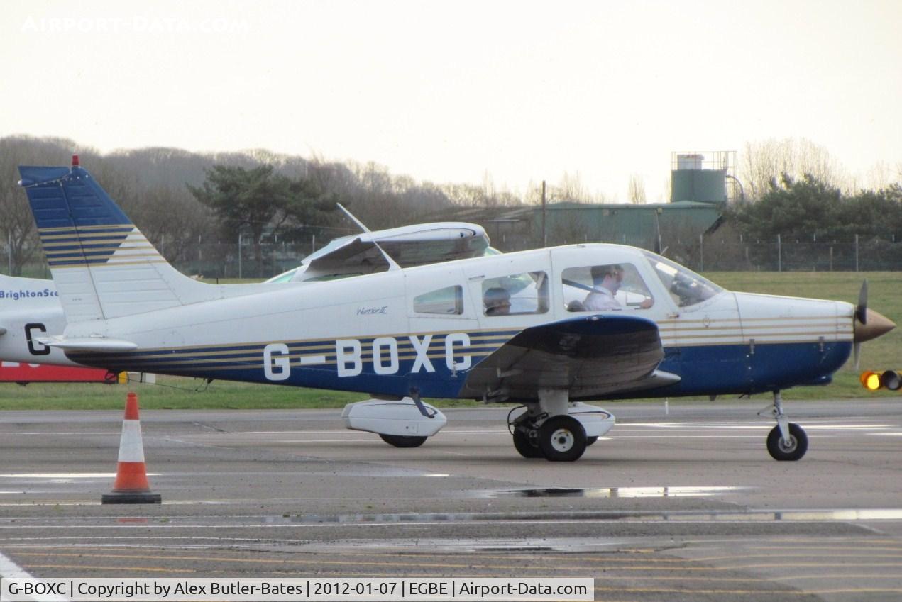 G-BOXC, 1988 Piper PA-28-161 C/N 2816063, 