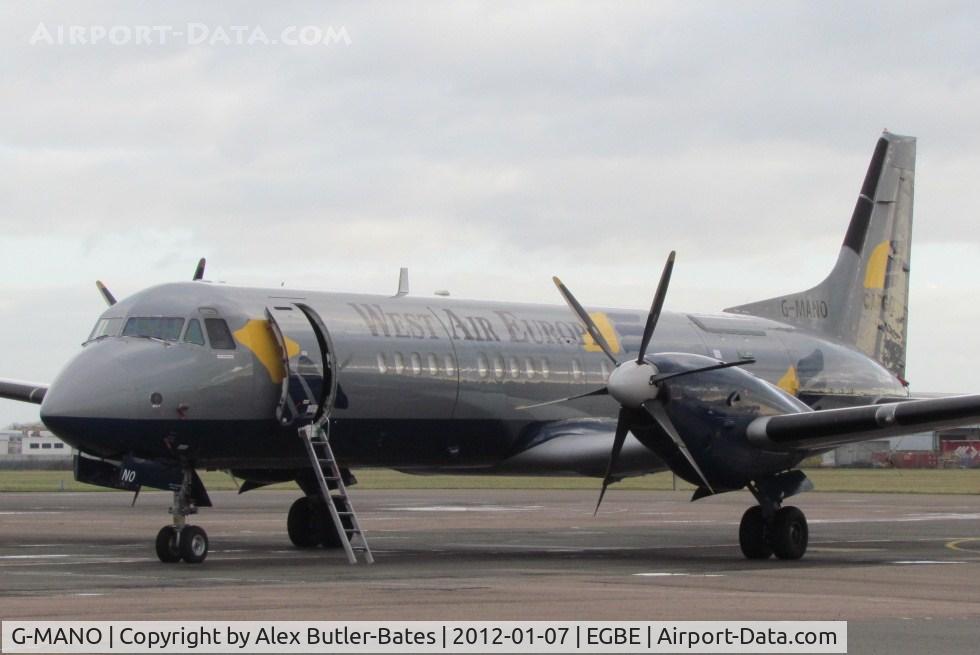 G-MANO, 1988 British Aerospace ATP C/N 2006, 
