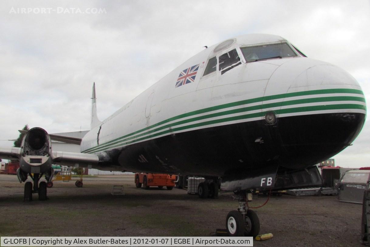 G-LOFB, 1961 Lockheed L-188C(F) Electra C/N 1131, Stored