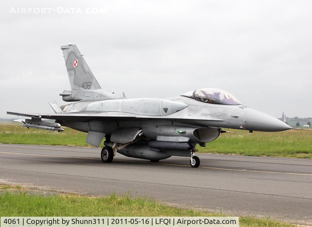 4061, 2007 General Dynamics F-16C Fighting Falcon C/N JC-22, Taxiing for a new exercice during NATO Tiger Meet 2011