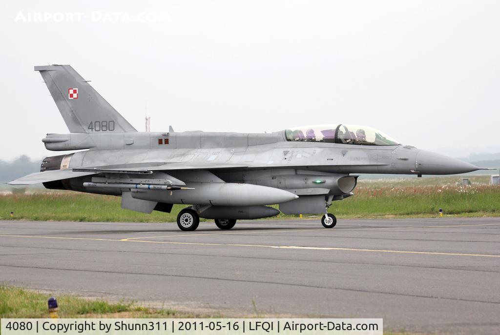 4080, Lockheed Martin F-16DJ Fighting Falcon C/N JD-5, Lining up rwy for exercices during NATO Tiger Meet 2011