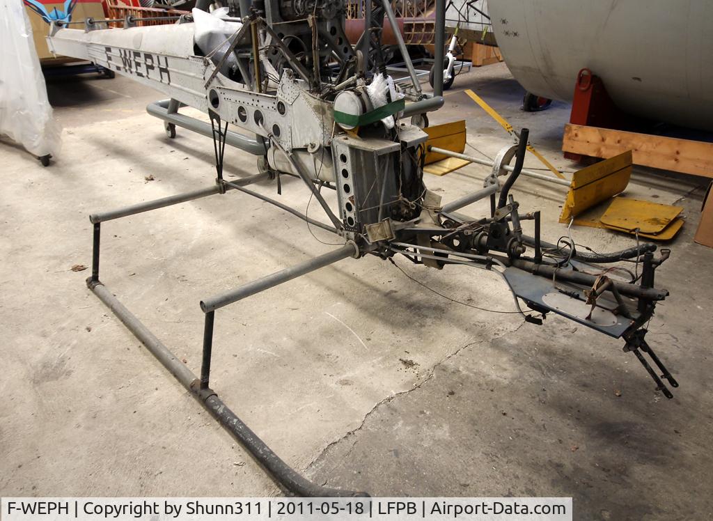 F-WEPH, Nord 1710 C/N 01, Also known as BDM... Stored at Dugny... Ex. ALAT Dax Museum...