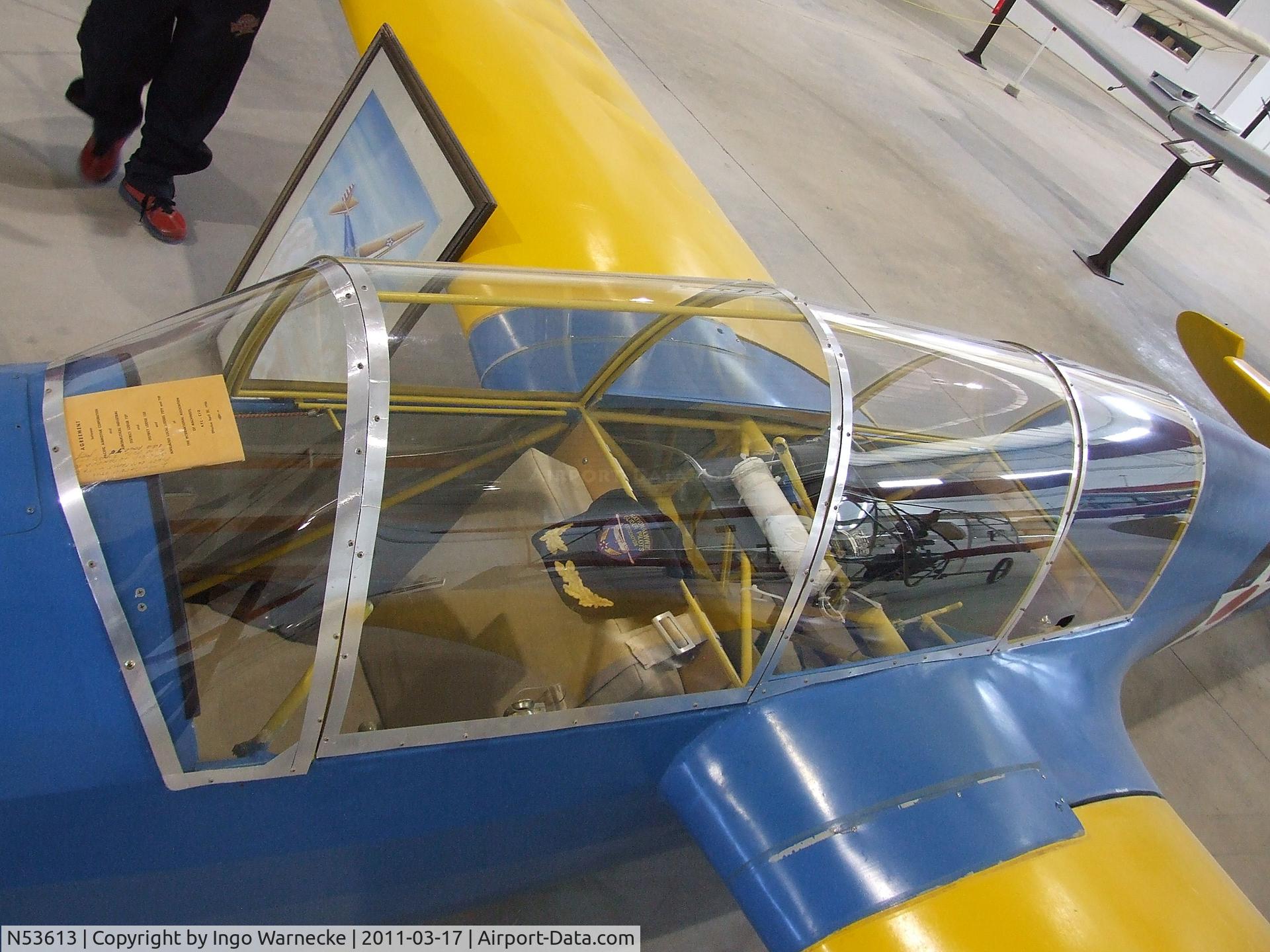 N53613, Laister-kauffman LK-10A C/N 28, Laister-Kauffman LK-10A at the Southwest Soaring Museum, Moriarty NM  #c