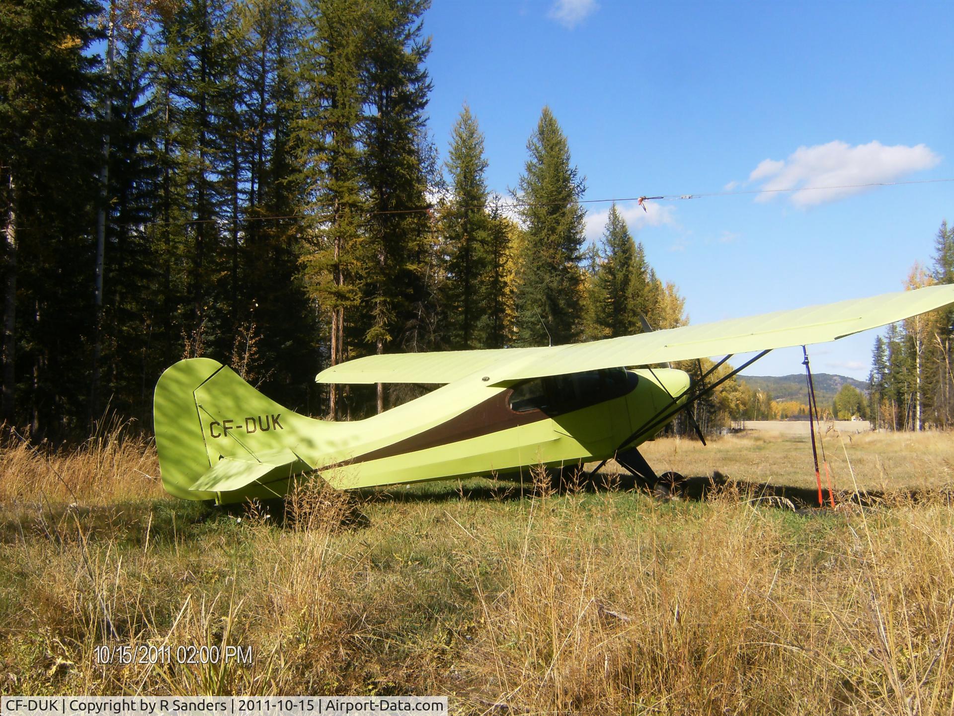 CF-DUK, 1946 Aeronca 11AC Chief C/N 11AC-1220, converted to BC