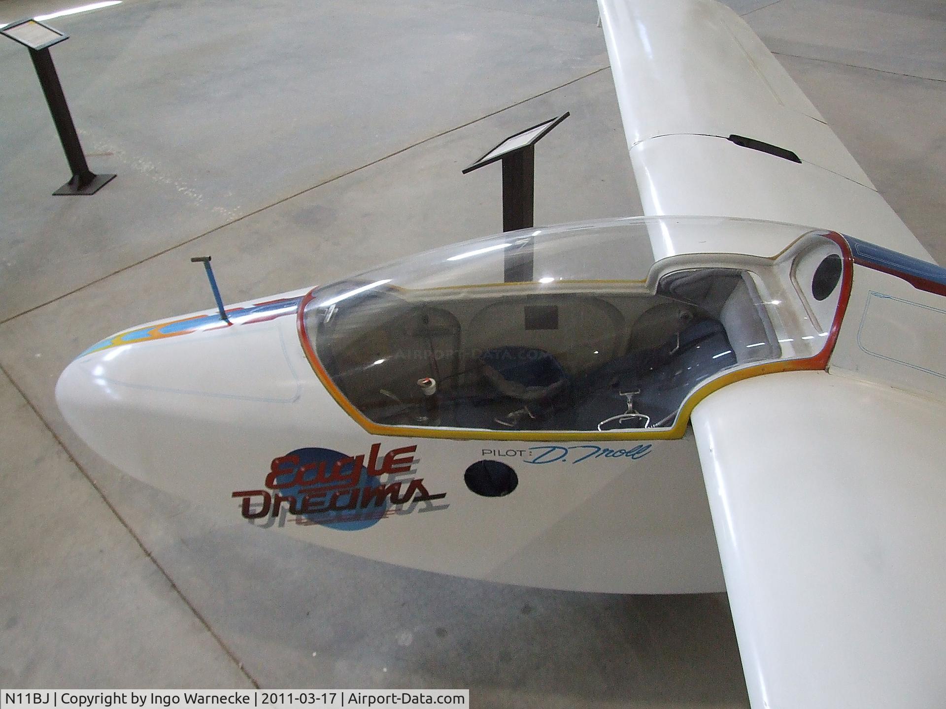 N11BJ, 1971 Maupin-barnhart BJ-1B C/N 2, Thor (Maupin-Barnhard) BJ-1B Duster at the Southwest Soaring Museum, Moriarty NM