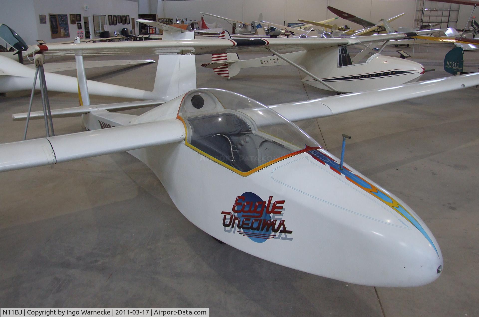 N11BJ, 1971 Maupin-barnhart BJ-1B C/N 2, Thor (Maupin-Barnhard) BJ-1B Duster at the Southwest Soaring Museum, Moriarty NM