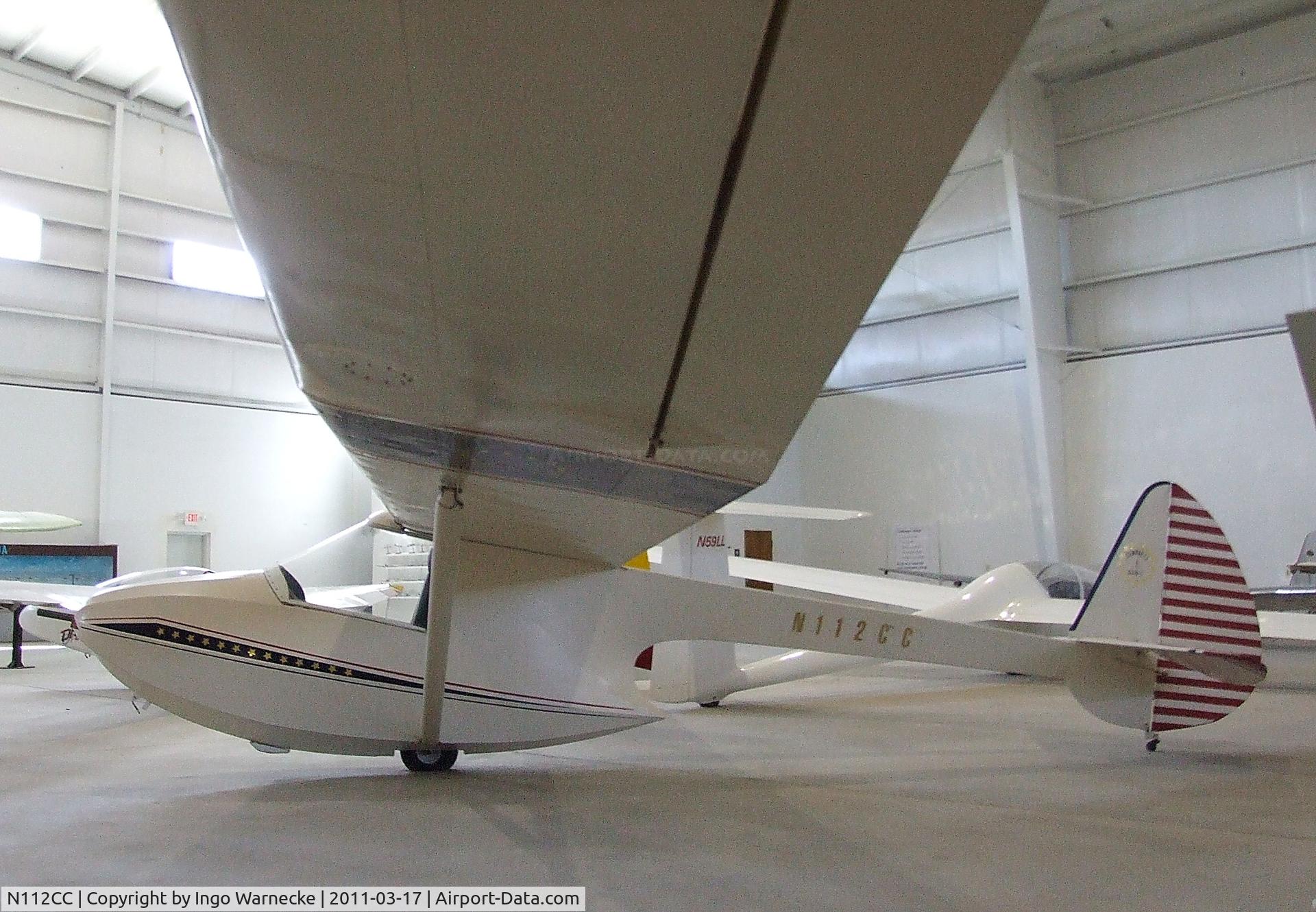 N112CC, 1976 Campbell CSG-1 C/N 112, Campbell / Scanlon CSG-1A at the Southwest Soaring Museum, Moriarty NM