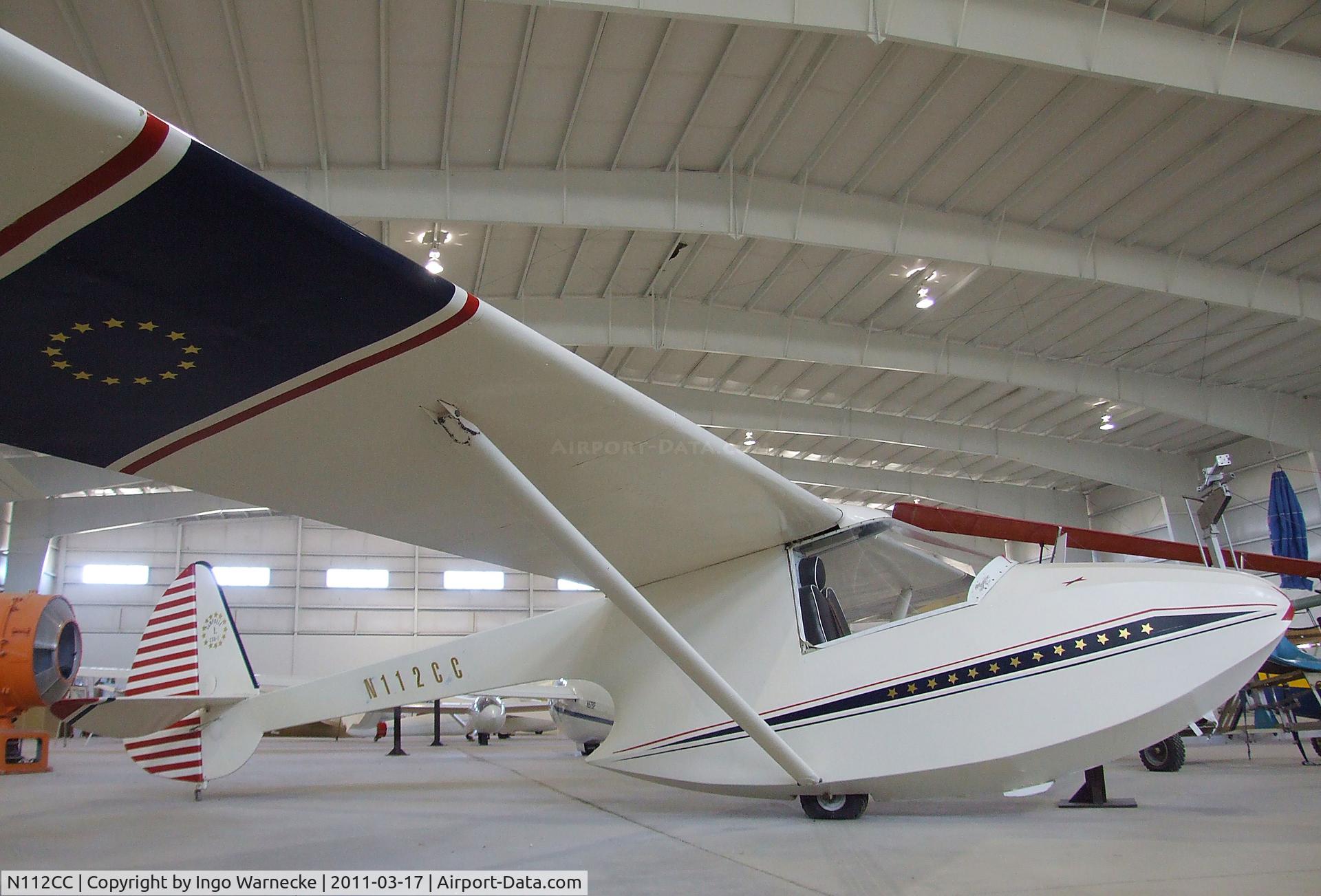 N112CC, 1976 Campbell CSG-1 C/N 112, Campbell / Scanlon CSG-1A at the Southwest Soaring Museum, Moriarty NM