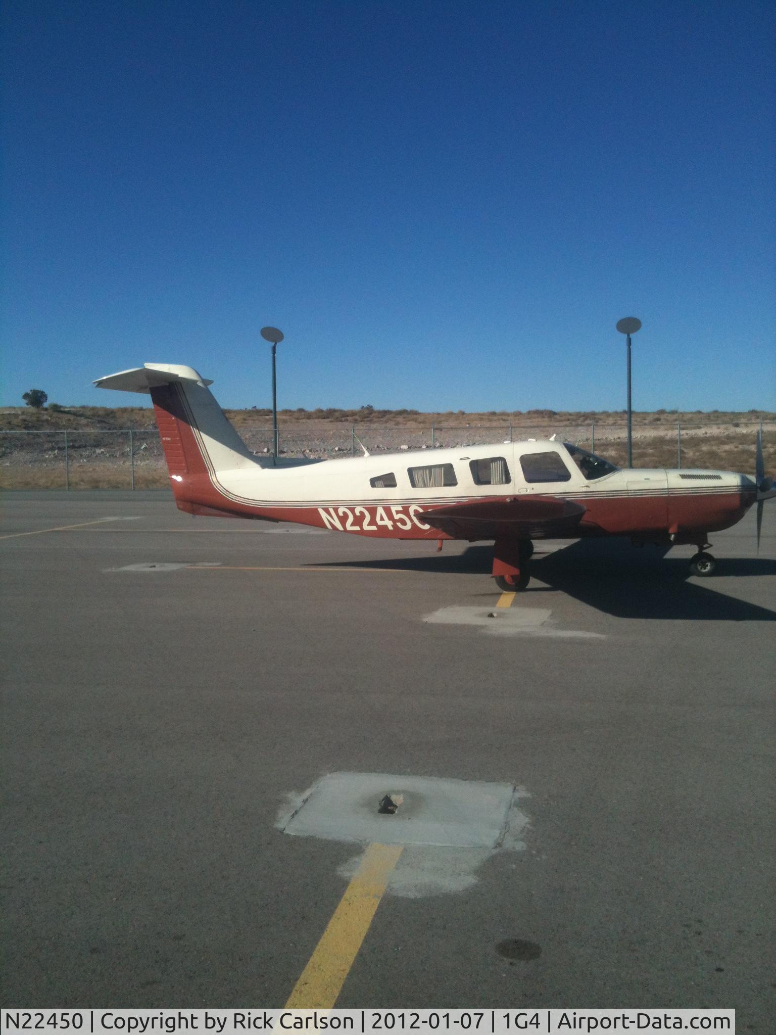N22450, 1978 Piper PA-32RT-300T Turbo Lance II C/N 32R-7887261, Grand Canyon West