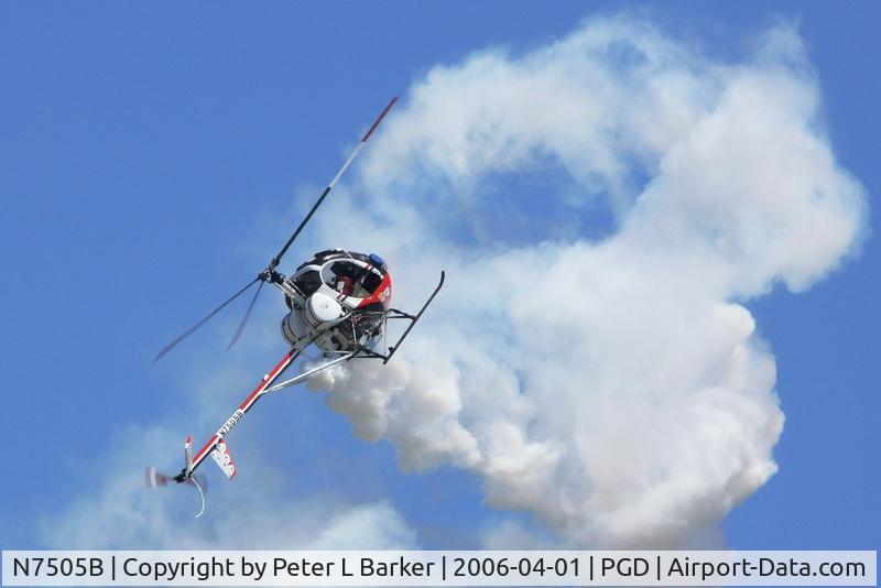 N7505B, 1985 Schweizer 300C (269C) C/N S1205, Punta Gorda, Fl Airshow