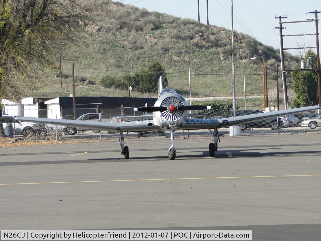 N26CJ, 1977 Nanchang CJ-6A C/N 1832046, Parked in transient parking
