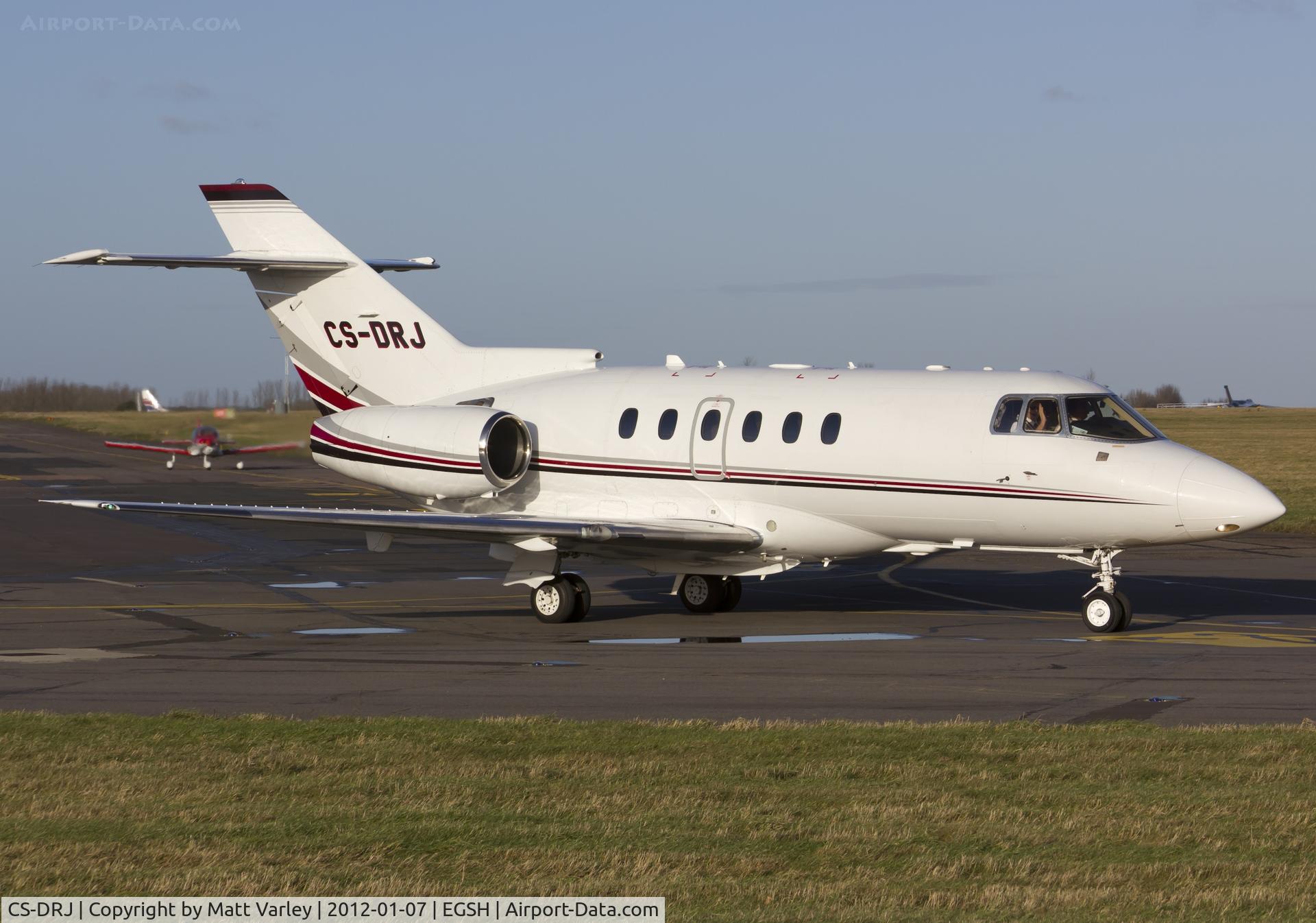 CS-DRJ, 2006 Raytheon Hawker 800XP C/N 258760, Departing SaxonAir.