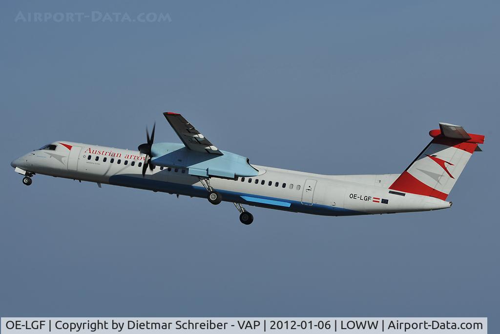 OE-LGF, 2002 De Havilland Canada DHC-8-402Q Dash 8 C/N 4068, Austrian Arrows Dash 8-400
