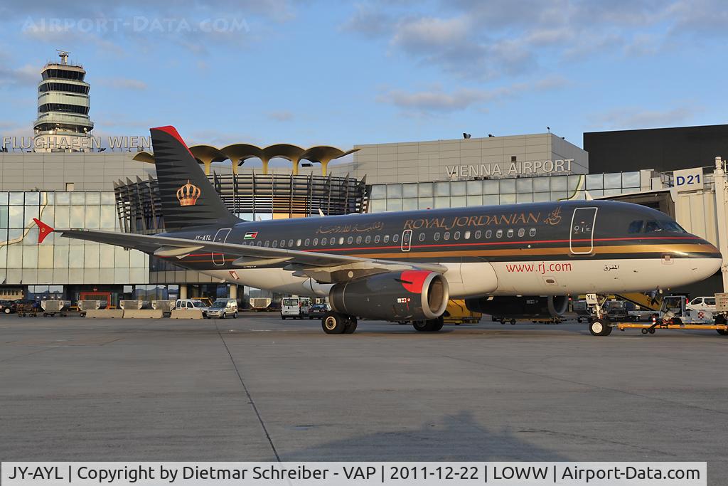 JY-AYL, 2008 Airbus A319-132 C/N 3428, Royal Jordanian Airbus A319