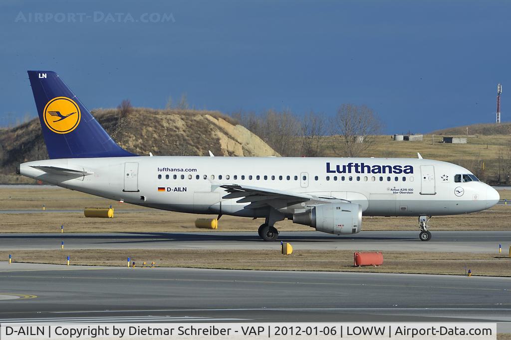 D-AILN, 1997 Airbus A319-114 C/N 700, Lufthansa Airbus 319