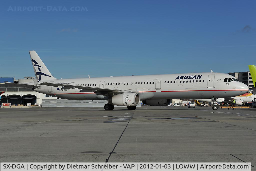 SX-DGA, 2009 Airbus A321-231 C/N 3878, Aegean Airbus A321