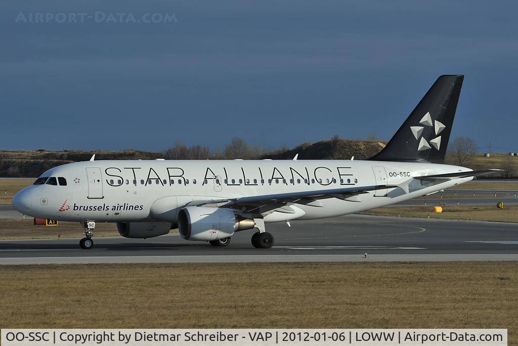 OO-SSC, 1999 Airbus A319-112 C/N 1086, SN Brussels AIrbus A319