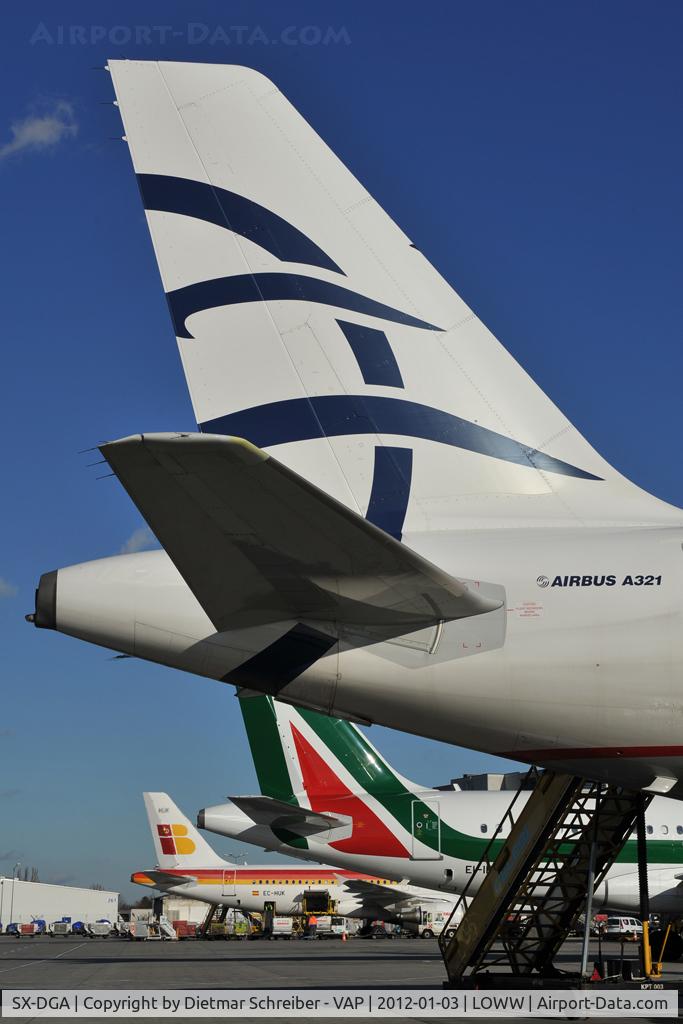 SX-DGA, 2009 Airbus A321-231 C/N 3878, Aegean Airbus A321