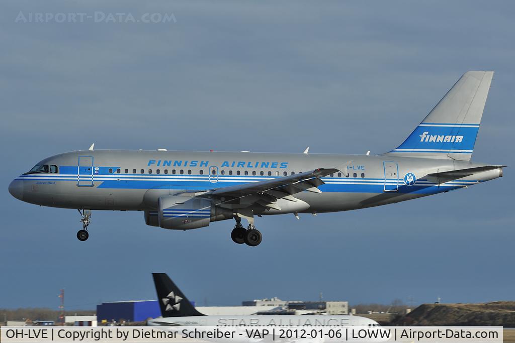 OH-LVE, 2002 Airbus A319-112 C/N 1791, Finnair Airbus A319
