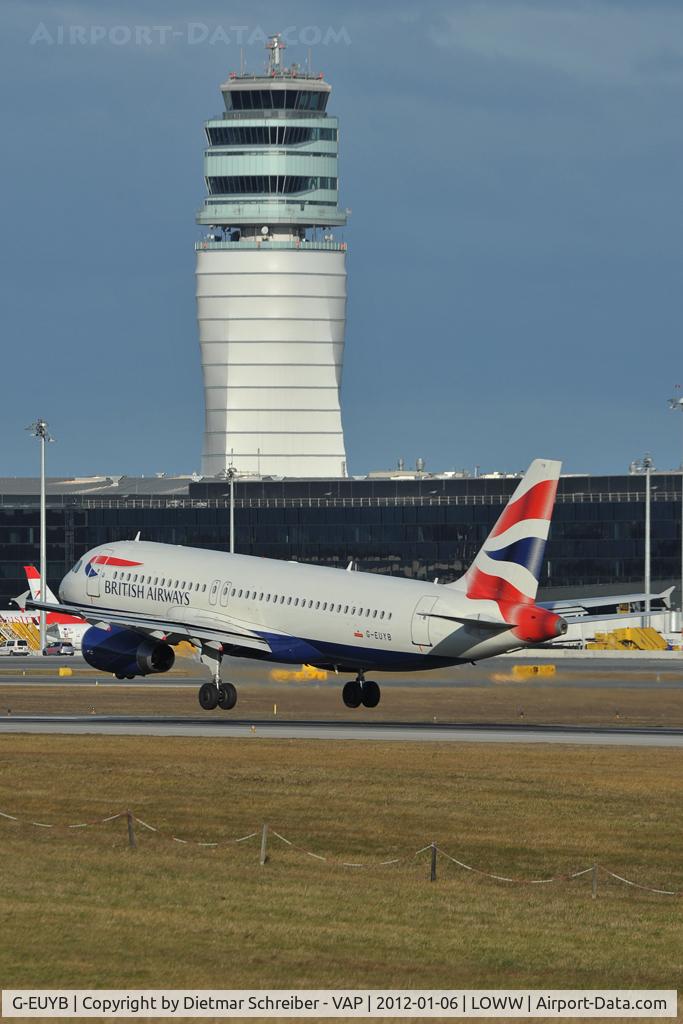 G-EUYB, 2008 Airbus A320-232 C/N 3703, British Airways Airbus A320