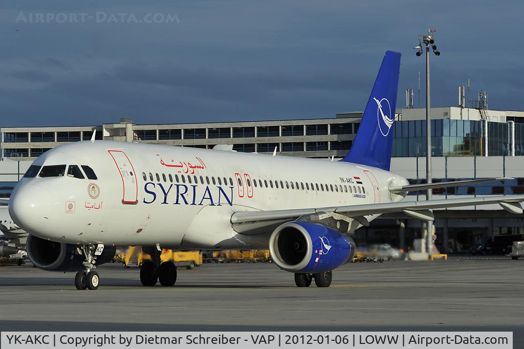 YK-AKC, 1999 Airbus A320-232 C/N 1032, Syrian Airbus A320