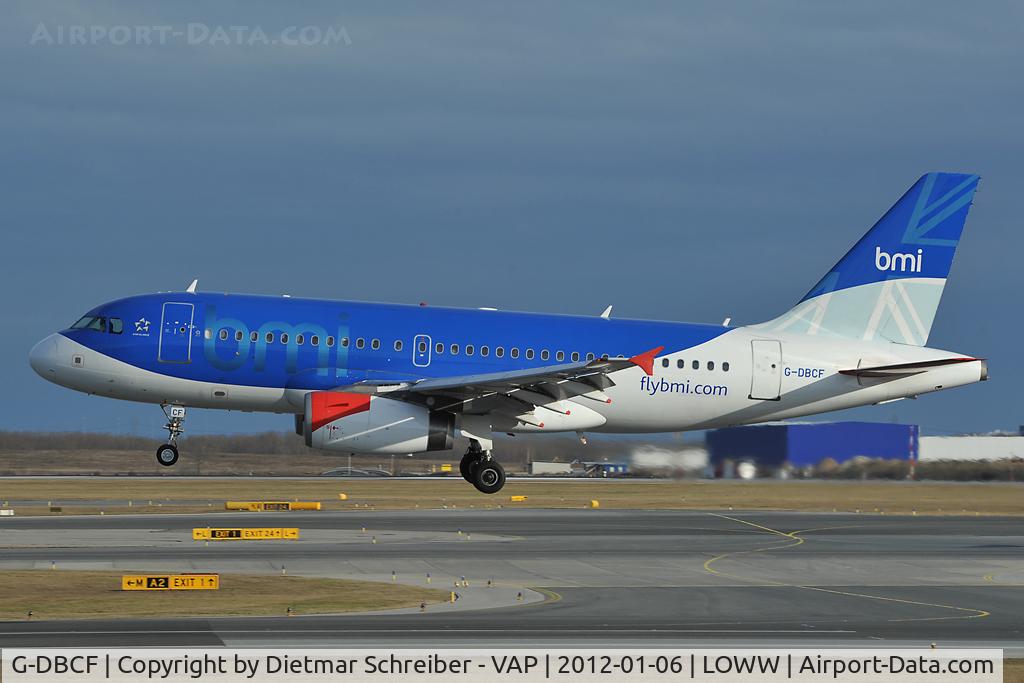 G-DBCF, 2005 Airbus A319-131 C/N 2466, BMI AIrbus A319