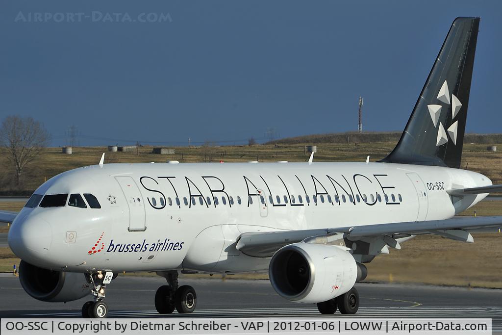 OO-SSC, 1999 Airbus A319-112 C/N 1086, SN Brussels Airbus A319