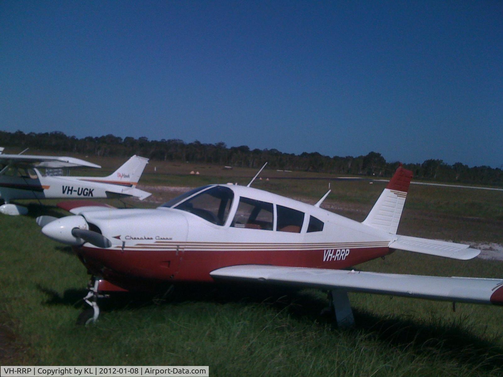 VH-RRP, 1968 Piper PA-28R-180 Cherokee Arrow C/N 28R-30825, Taken at Caloundra Jan 2012