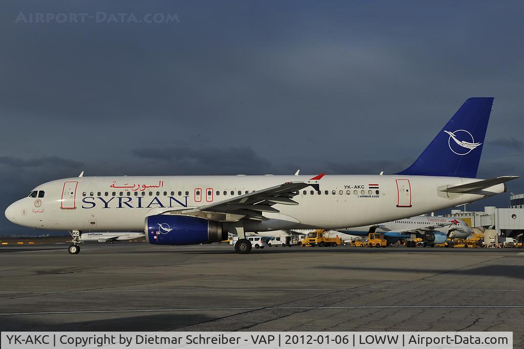 YK-AKC, 1999 Airbus A320-232 C/N 1032, Syrianair Airbus A320