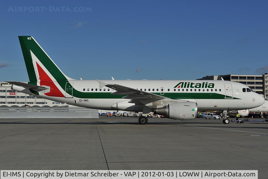 EI-IMS, 2011 Airbus A319-111 C/N 4910, Alitalia Airbus 319