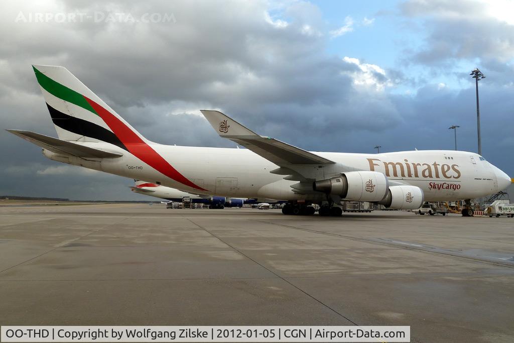 OO-THD, 2008 Boeing 747-4HAERF C/N 35236, visitor