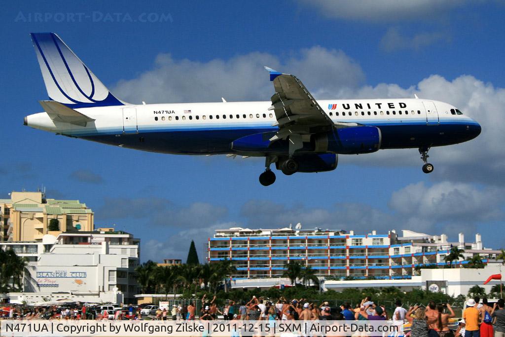 N471UA, 2001 Airbus A320-232 C/N 1432, visitor