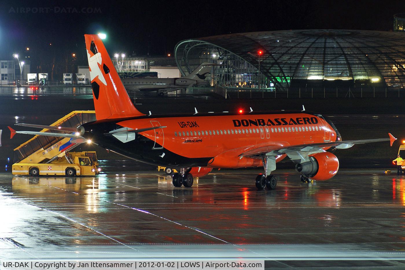 UR-DAK, 1997 Airbus A320-211 C/N 662, UR-DAK @ LOWS