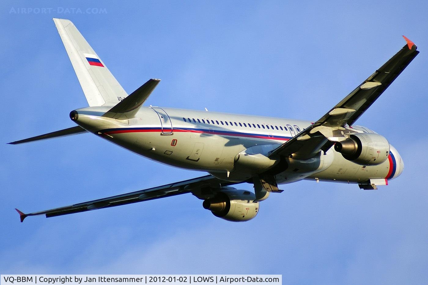 VQ-BBM, 2001 Airbus A320-214 C/N 1578, VQ-BBM @ LOWS
