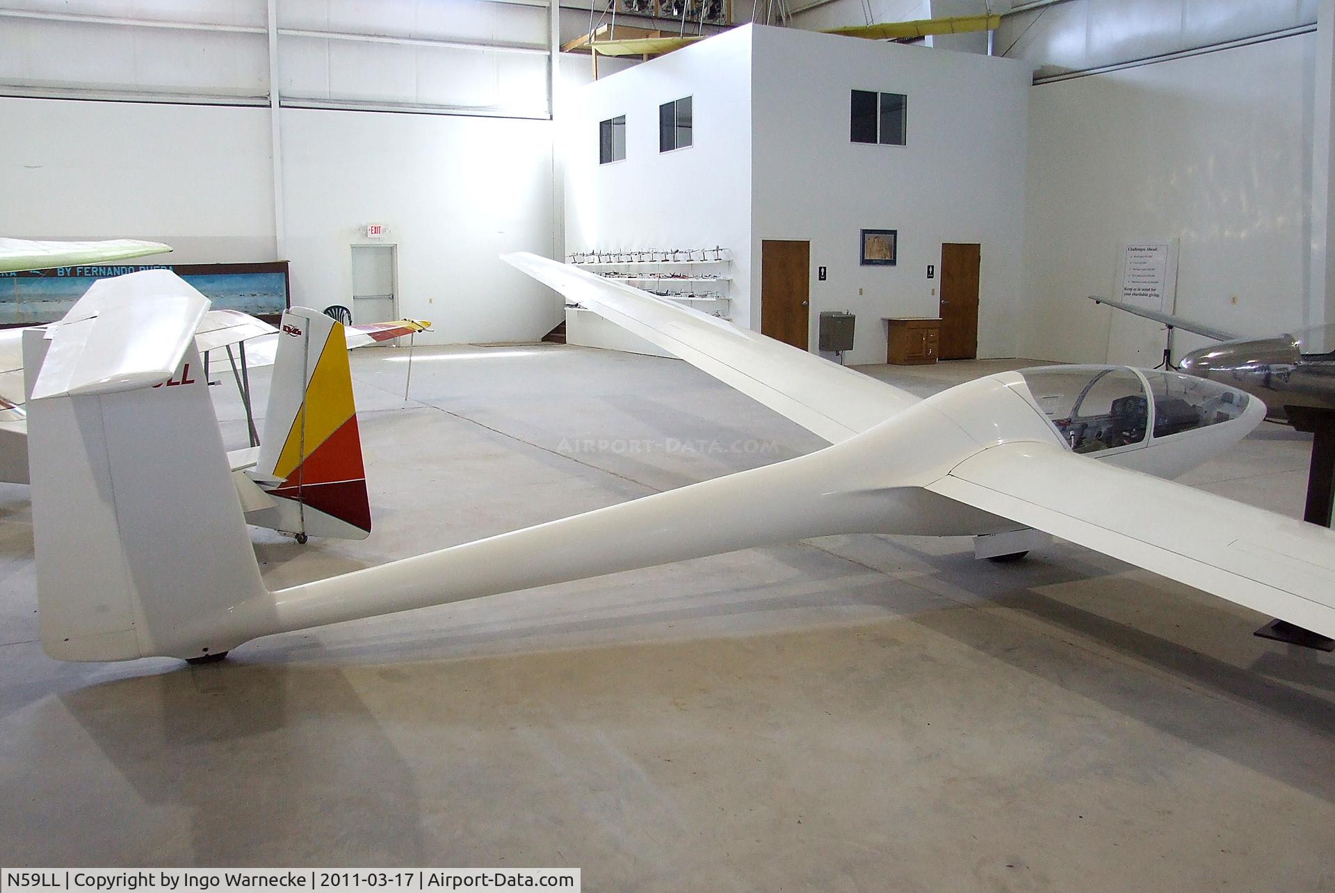 N59LL, 1971 Glasflugel KESTREL C/N 32, Glasflügel 401 (Slingsby T.59D) Kestrel at the Southwest Soaring Museum, Moriarty NM