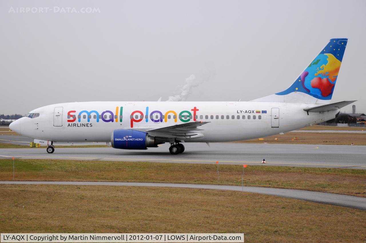 LY-AQX, 1990 Boeing 737-322 C/N 24664/1877, Small Planet Airlines