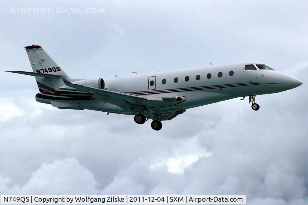 N749QS, 2007 Israel Aircraft Industries Gulfstream 200 C/N 165, visitor