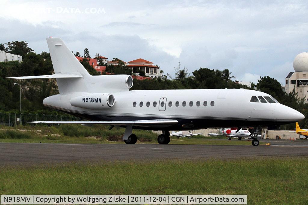 N918MV, 1996 Dassault Falcon 900 C/N 156, visitor