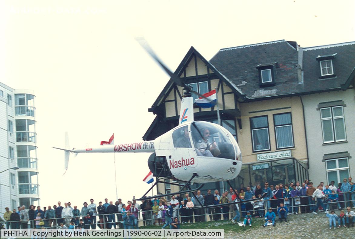 PH-THA, 1988 Robinson R22 C/N 0913, Teuge Helicopters.

Scheveningen Beach Air Show nr The Haque