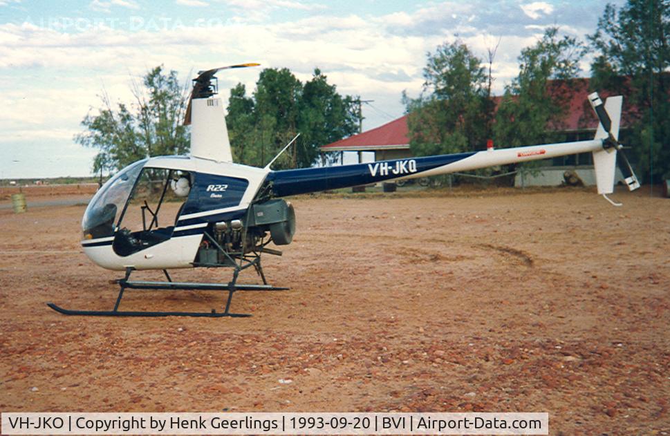 VH-JKO, Robinson R22, Birdsville , Qld, Australia