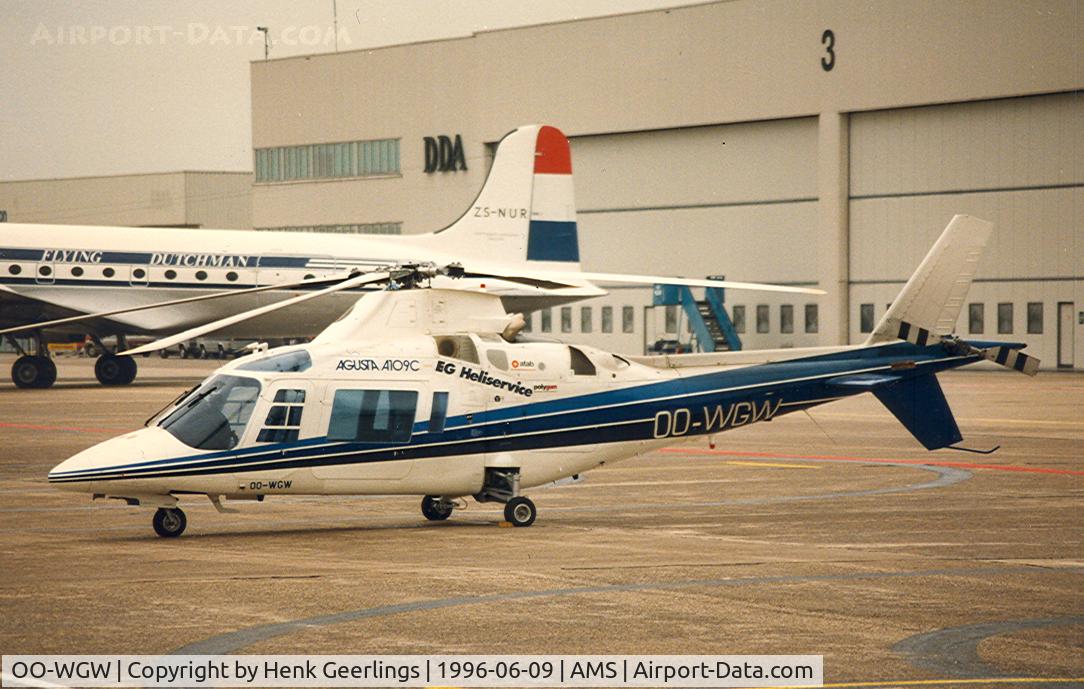 OO-WGW, Agusta A-109C C/N 7647, EG Heliservice