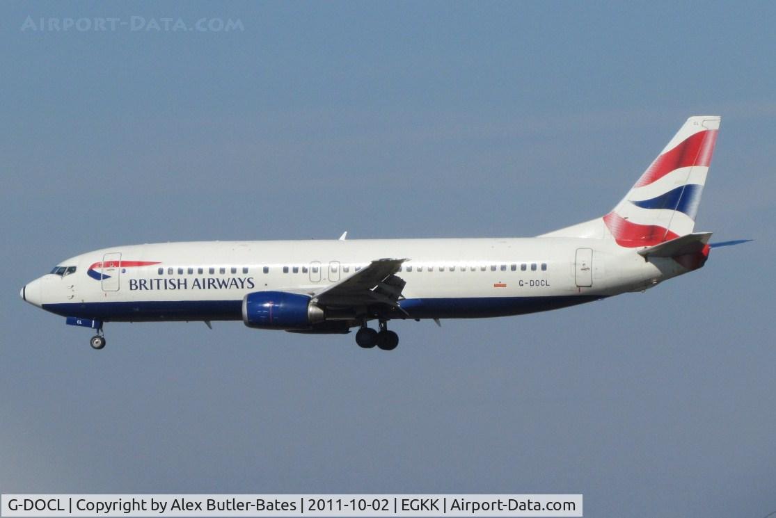 G-DOCL, 1992 Boeing 737-436 C/N 25842, 