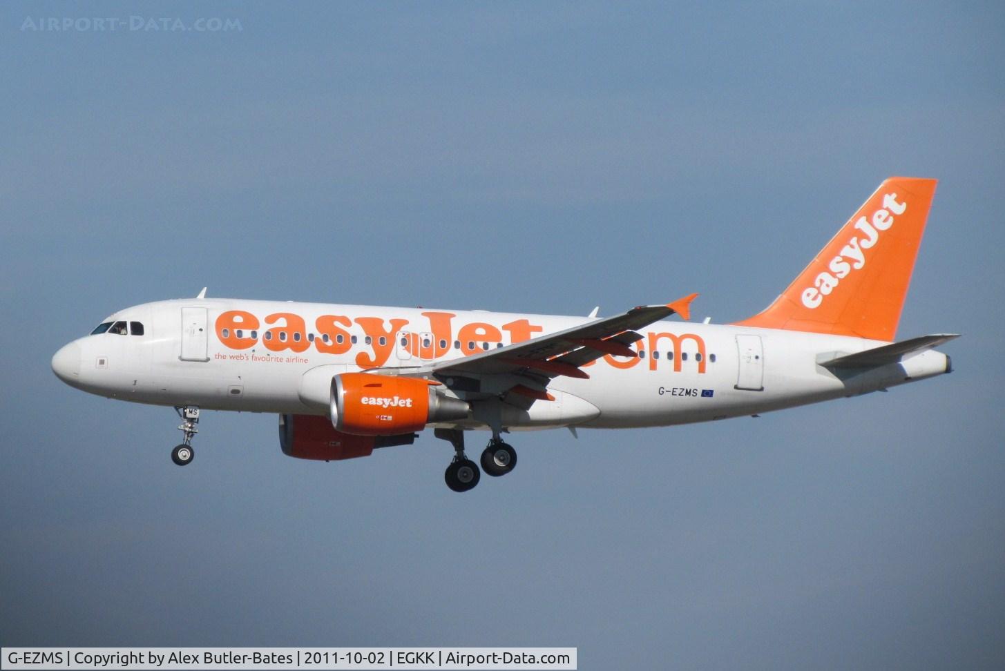 G-EZMS, 2004 Airbus A319-111 C/N 2378, 