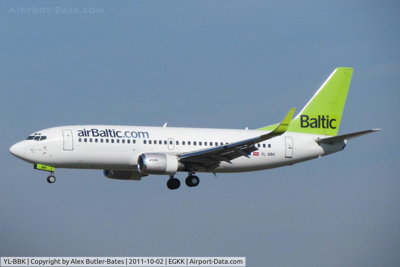 YL-BBK, 1998 Boeing 737-33V C/N 29332, 