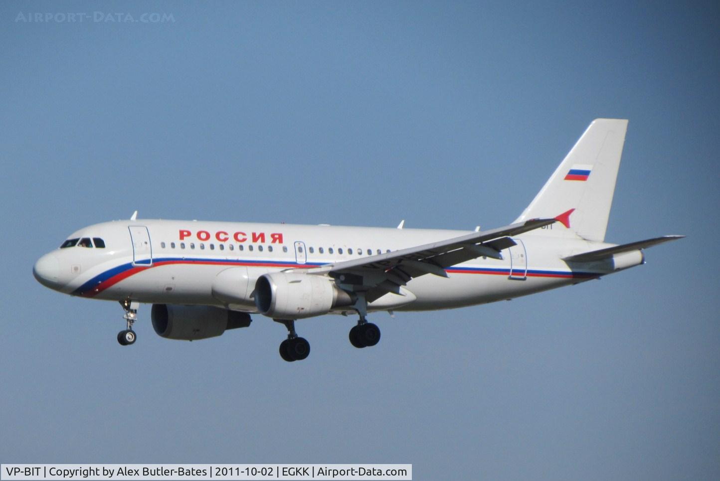 VP-BIT, 2002 Airbus A319-111 C/N 1761, 