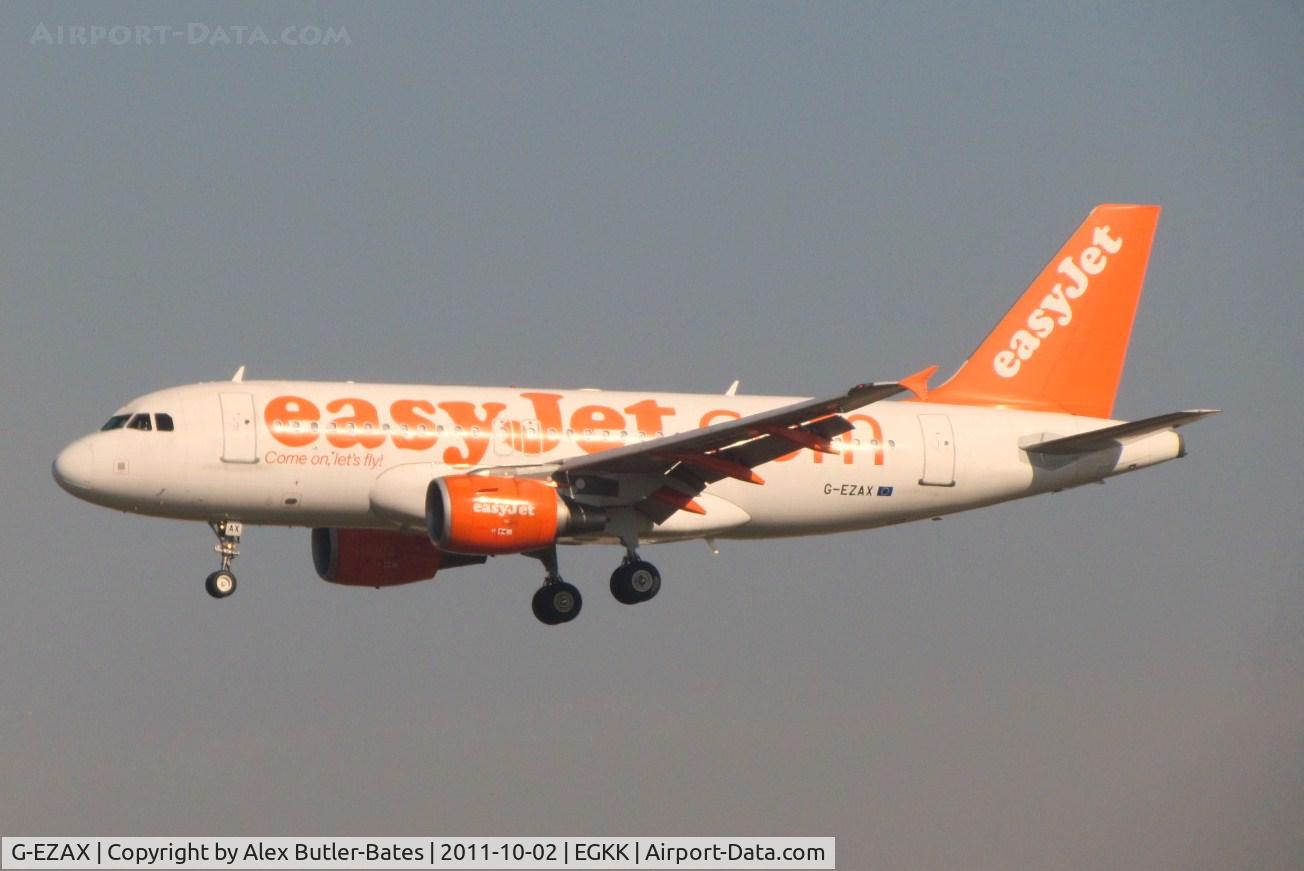G-EZAX, 2006 Airbus A319-111 C/N 2818, 
