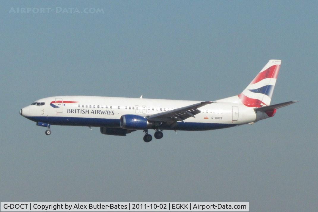 G-DOCT, 1992 Boeing 737-436 C/N 25853, 